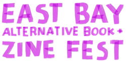 East Bay Alternative Book & Zine Fest logo