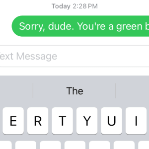 The Problem with iMessage