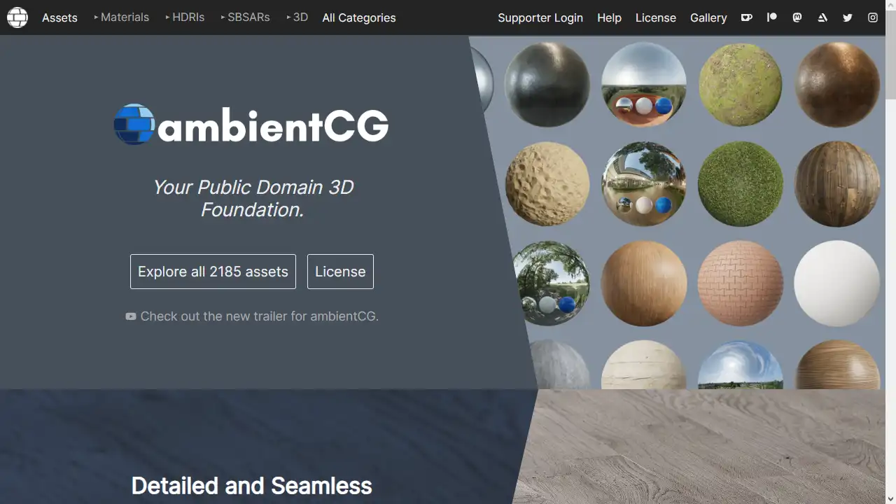 ambientCG web preview