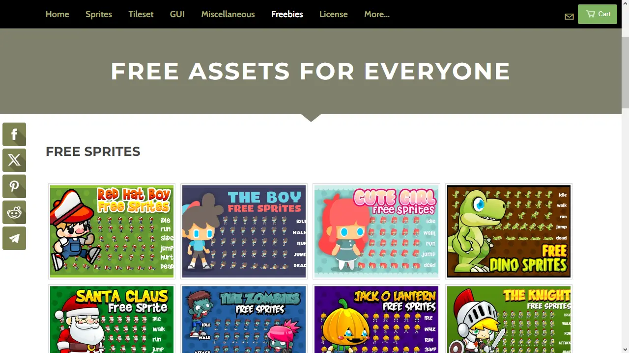 Game Art 2D web preview