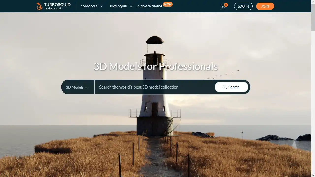 Turbosquid web preview