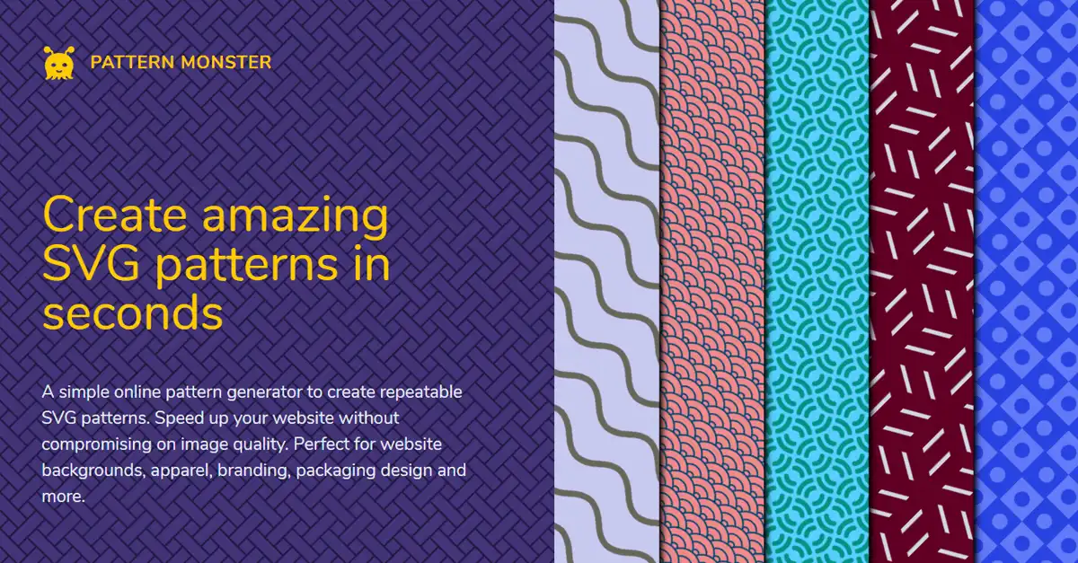 Pattern Monster web preview