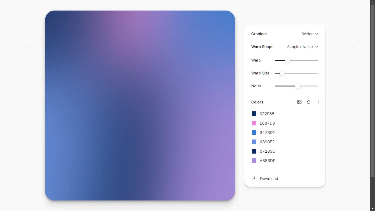 Photo Gradient web preview