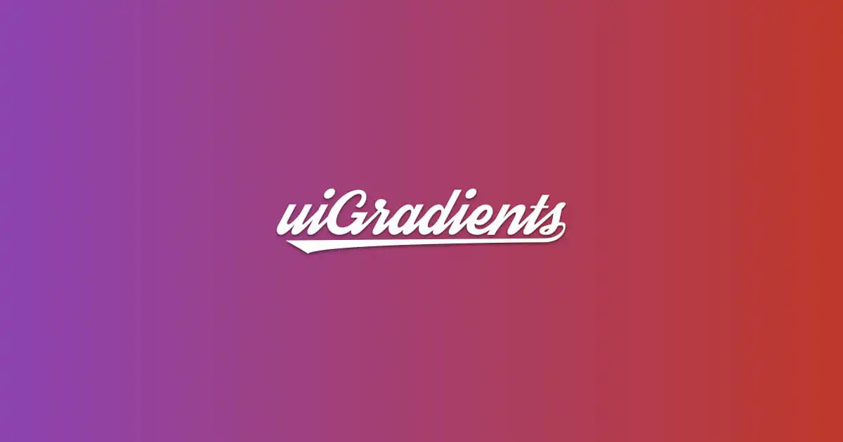 uiGradients web preview