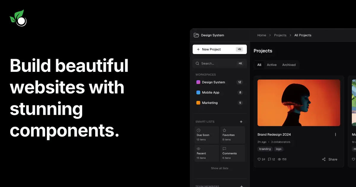 KokonutUI web preview