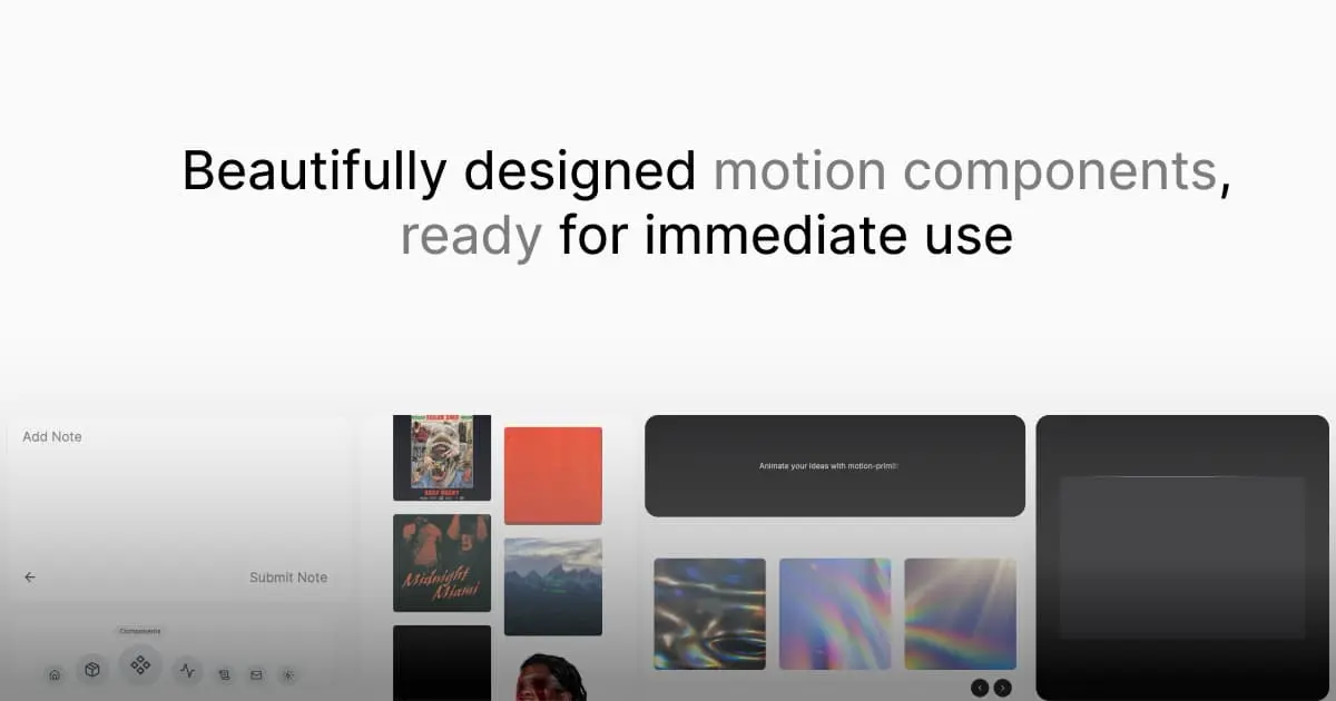 Motion-Primitives web preview