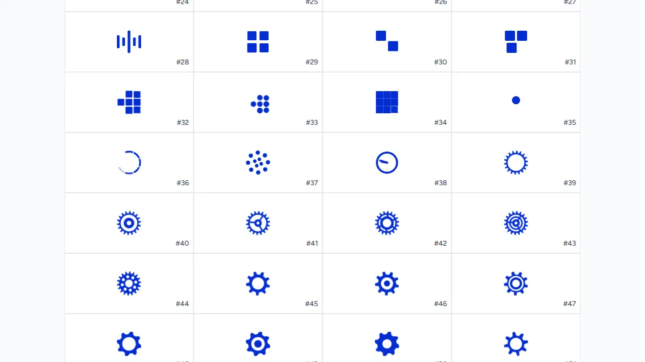 magecdn SVG Loaders web preview