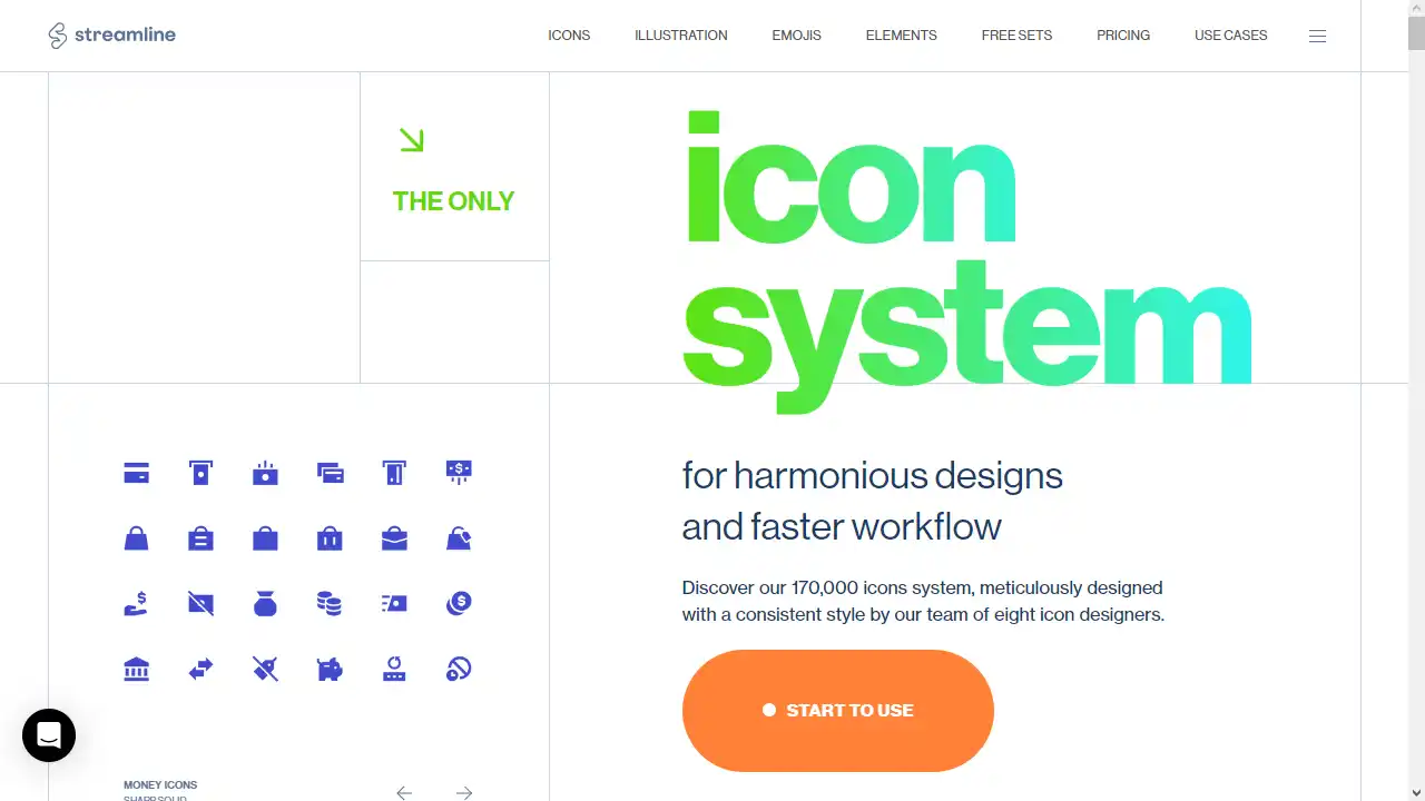 Streamline Icons web preview