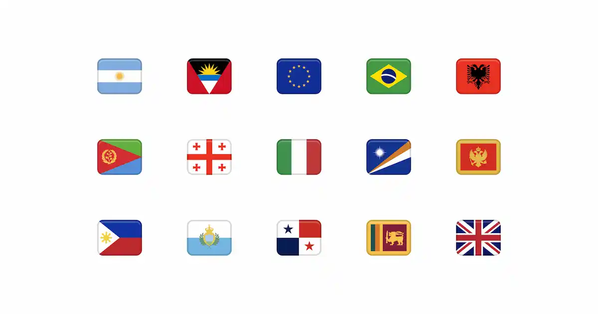 SVG Flag Icons web preview