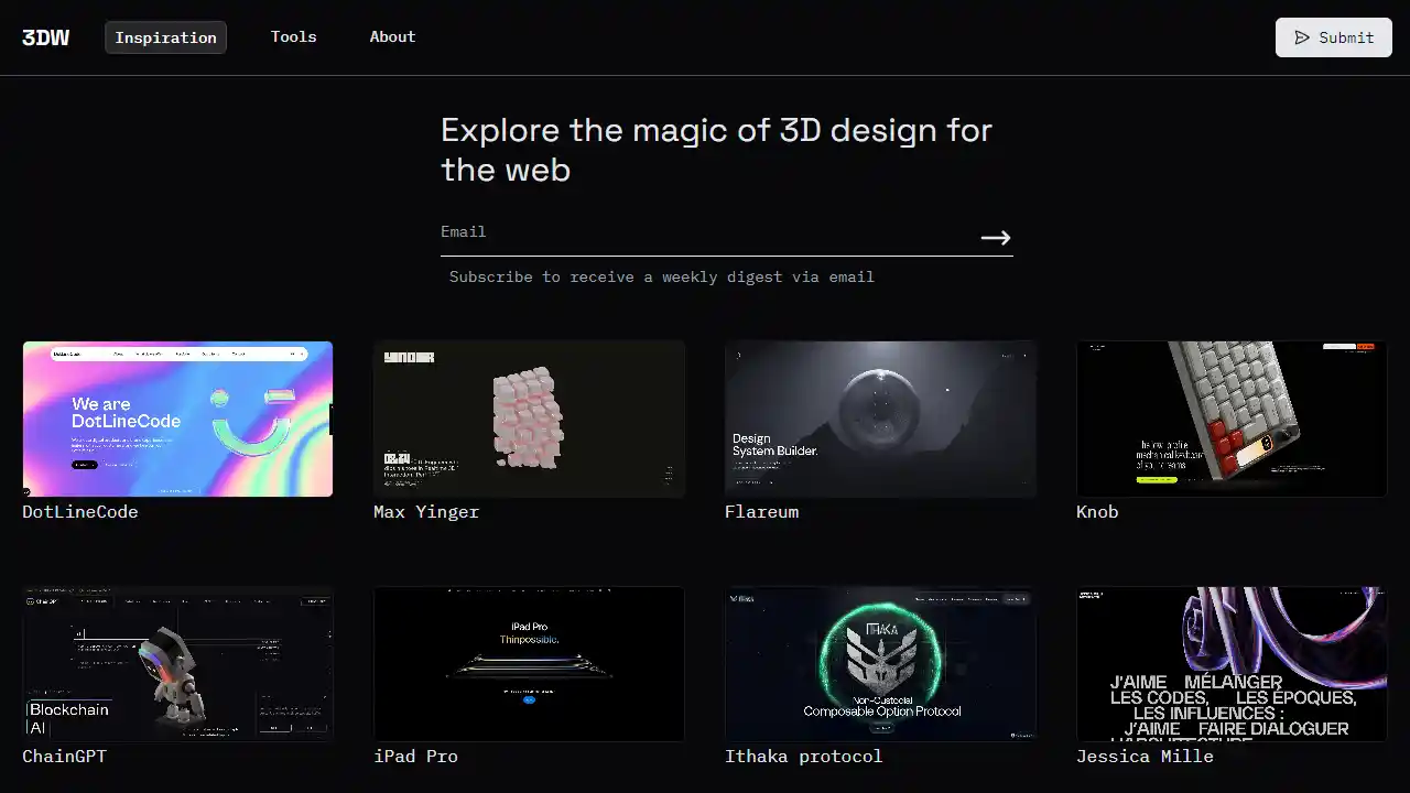 3D Websites web preview