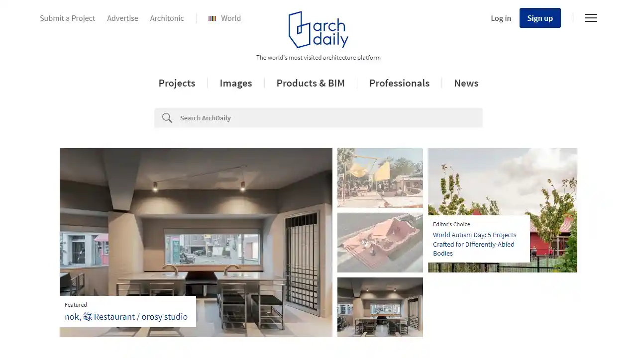 ArchDaily web preview