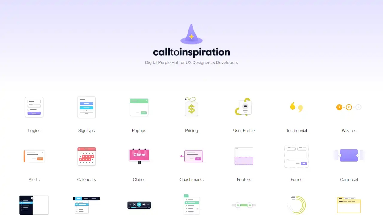 CallToInspiration web preview