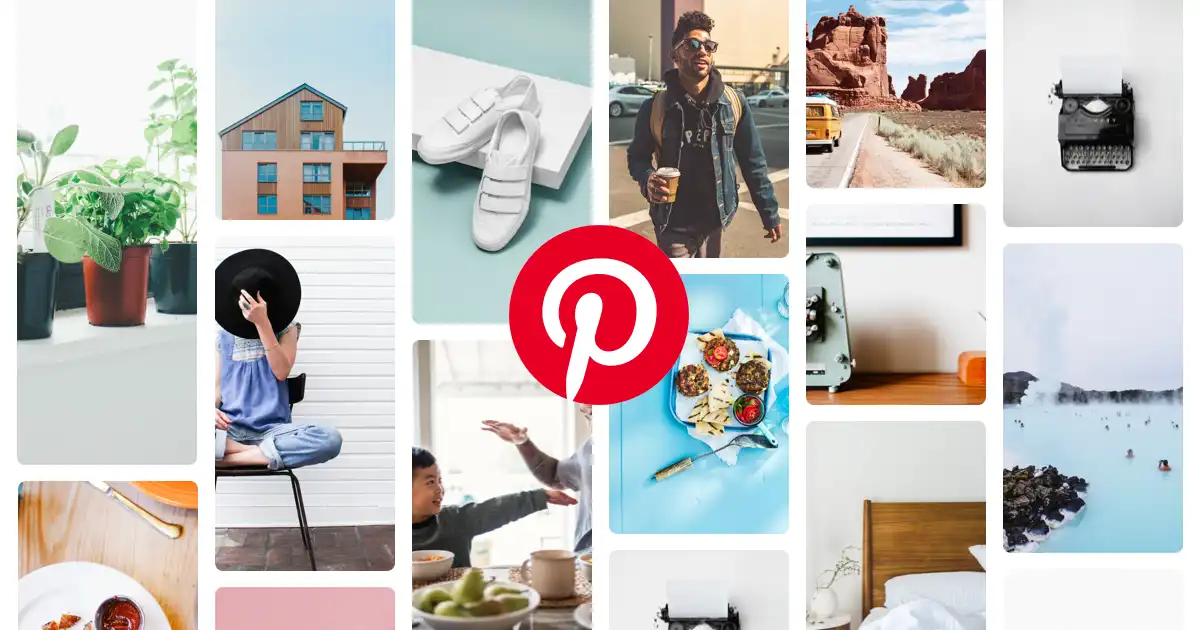 Pinterest web preview
