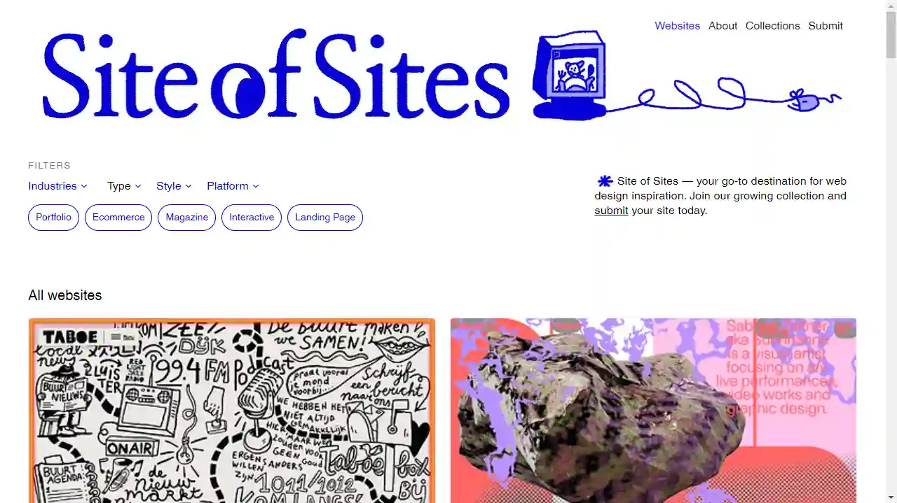 Site of Sites web preview