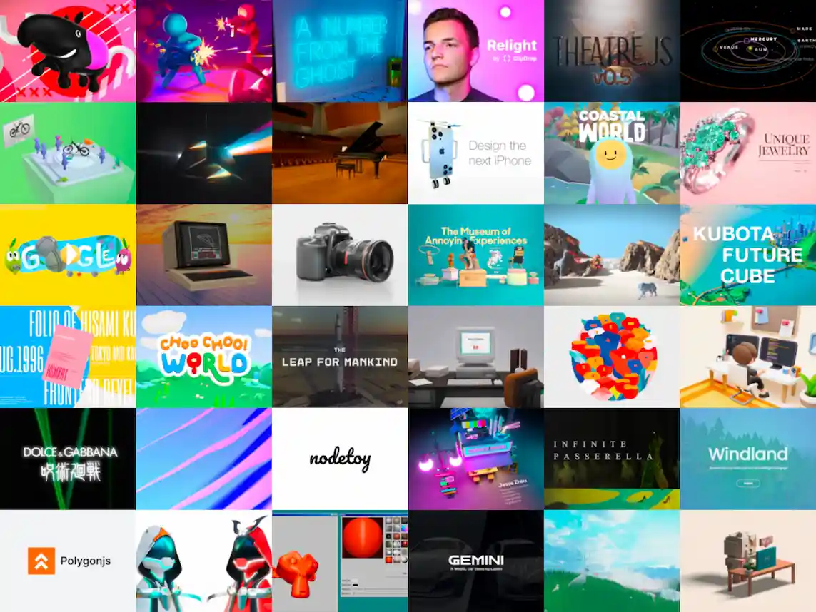 Three.js web preview