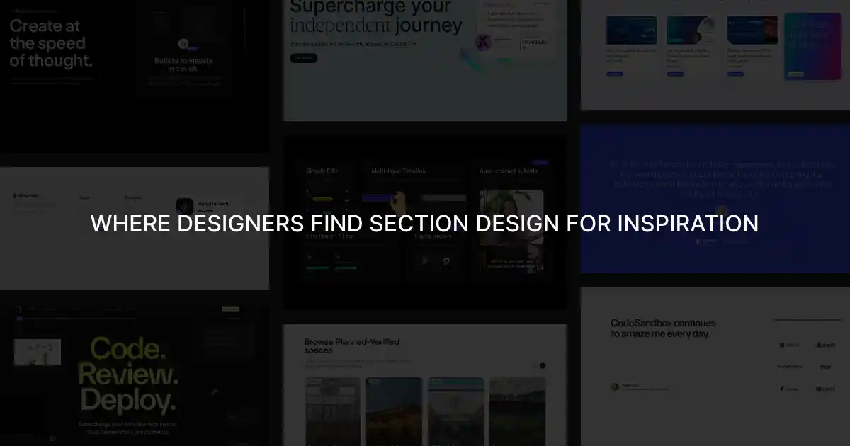Unsection web preview