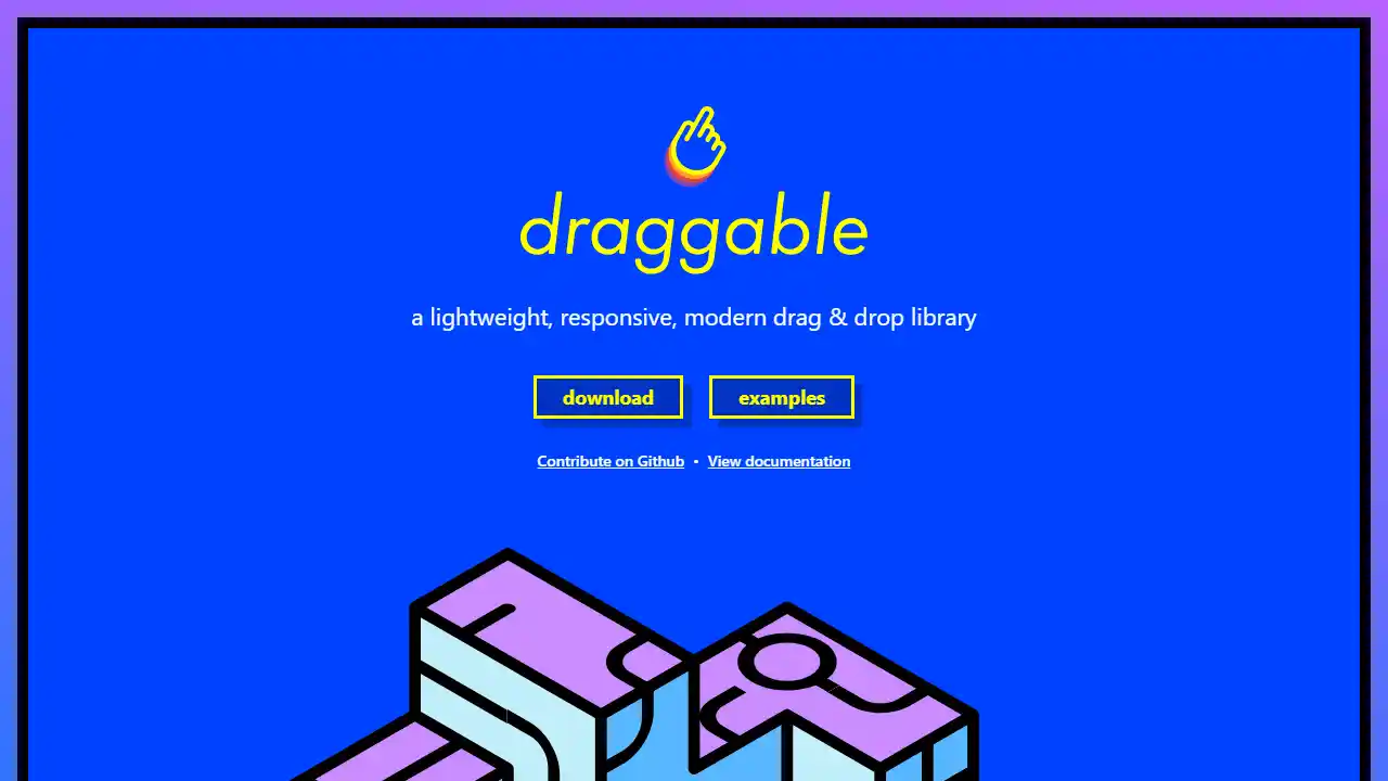 Draggable JS web preview
