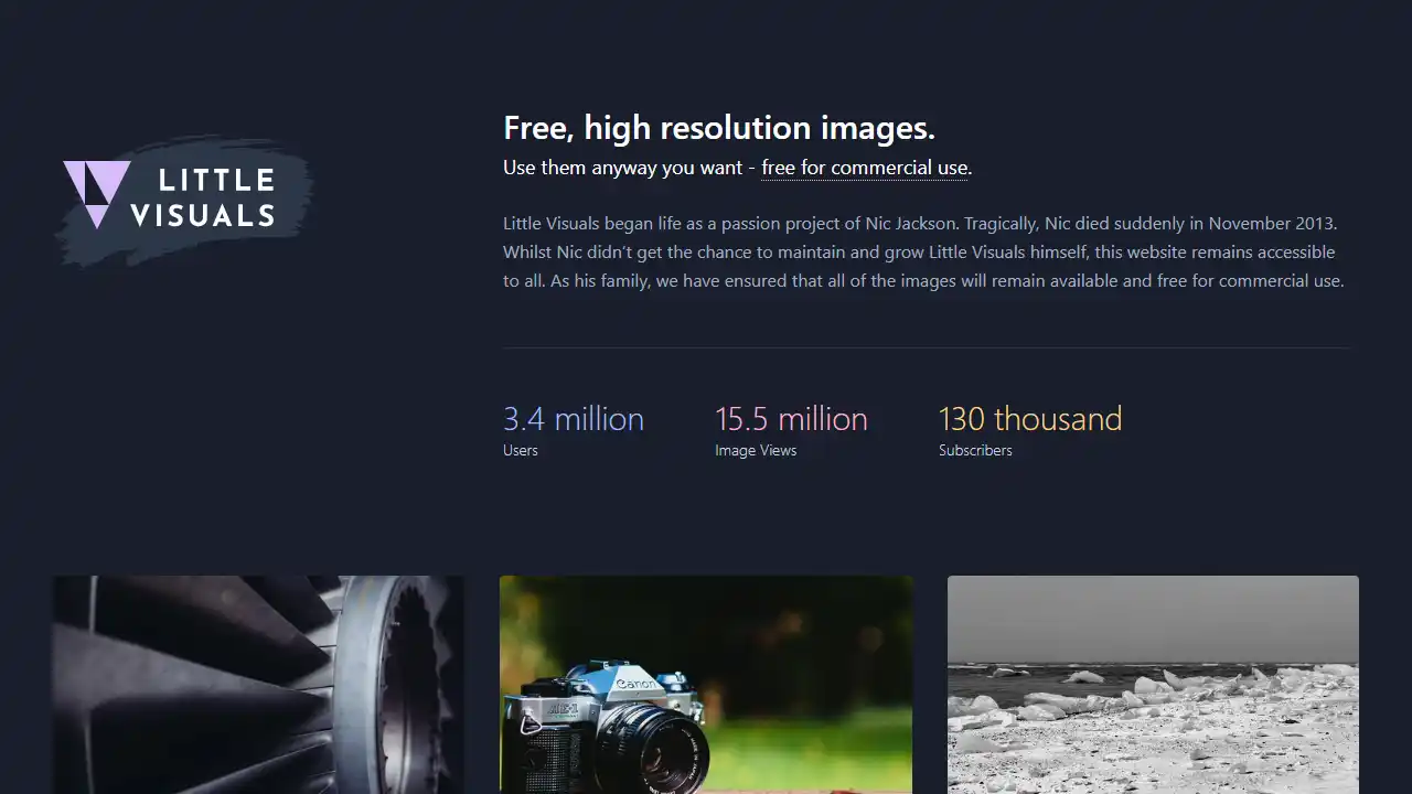 Little Visuals web preview