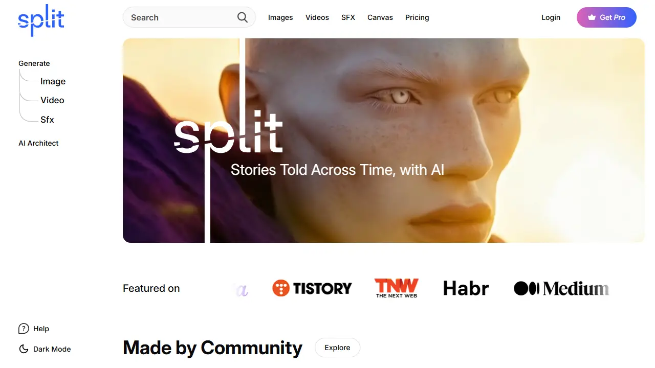 SplitShire web preview