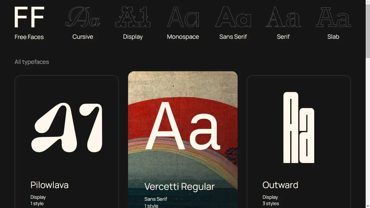 Free Faces web preview
