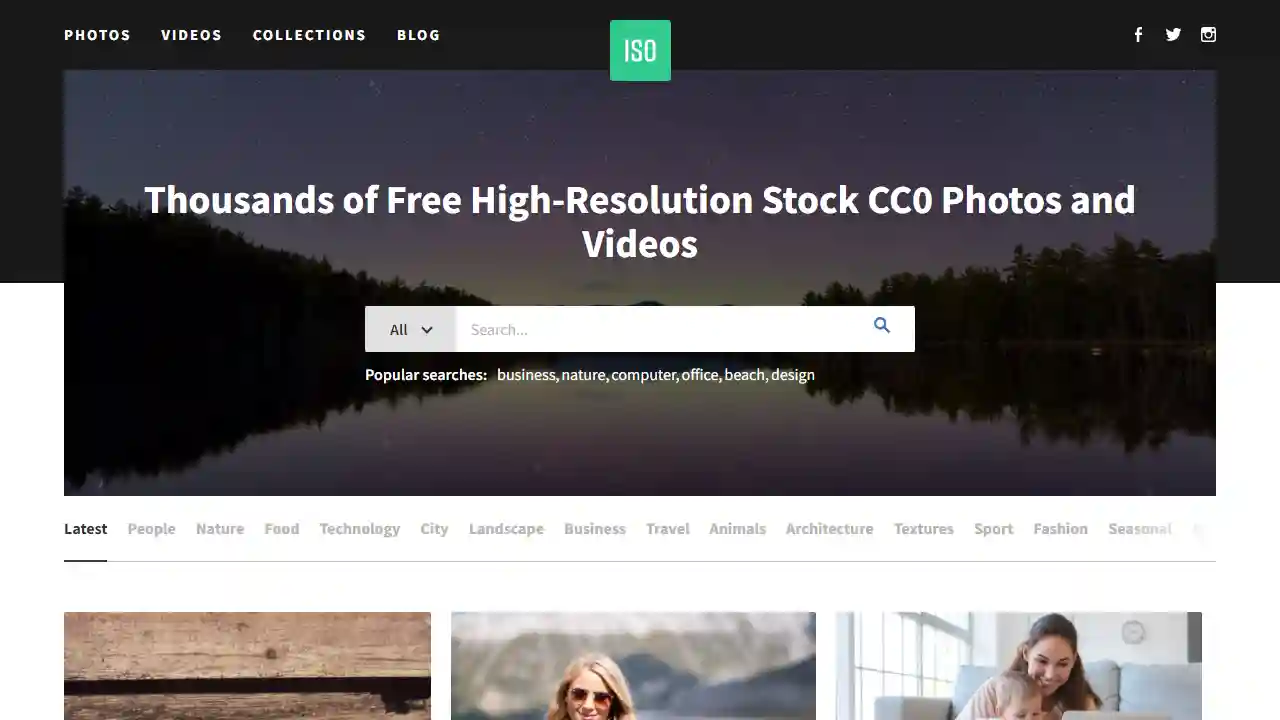 ISO Republic web preview