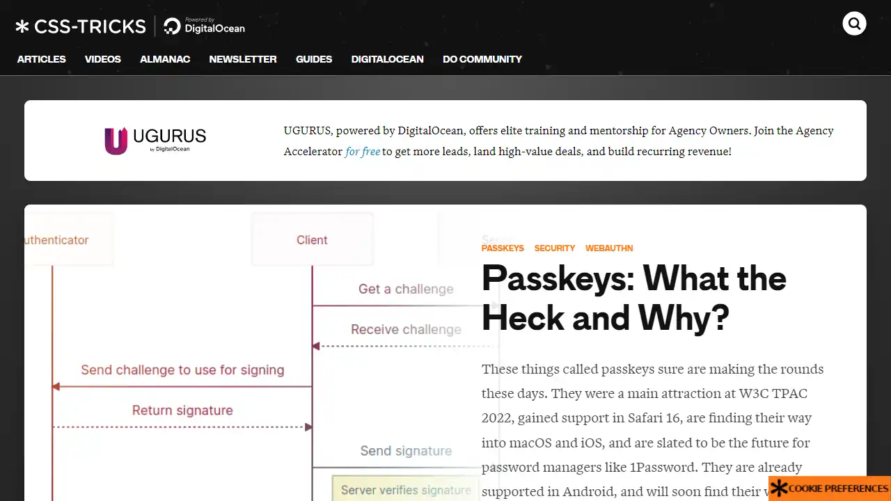 CSS-Tricks web preview