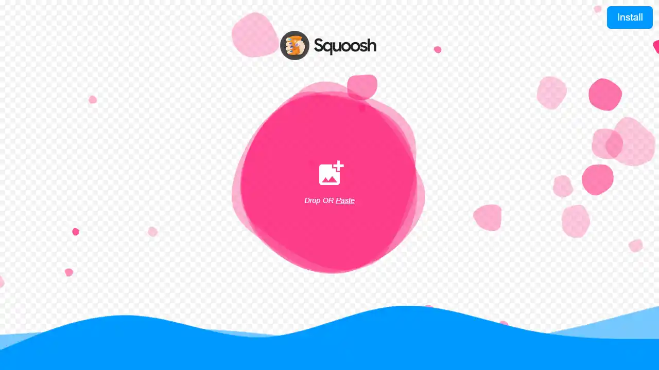Squoosh web preview