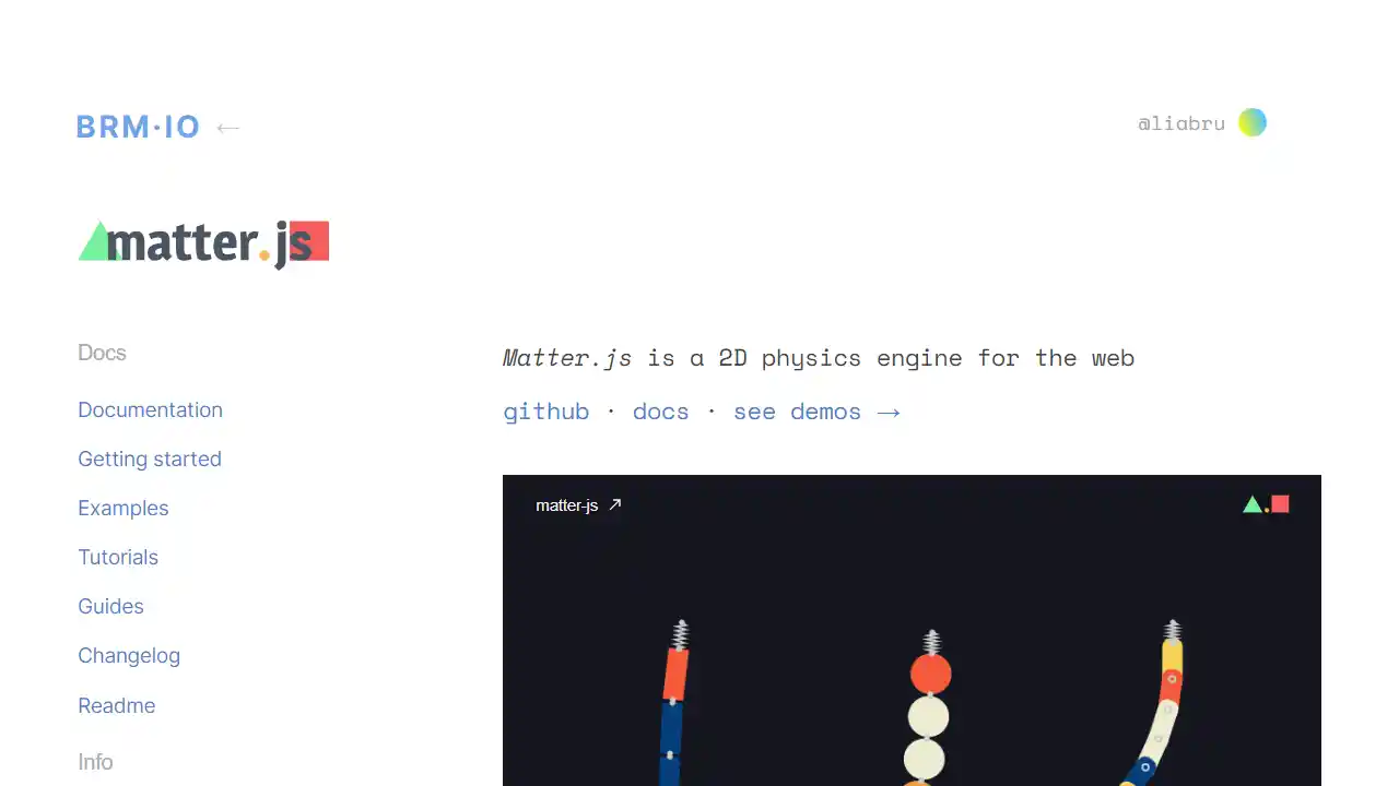 Matter.js web preview