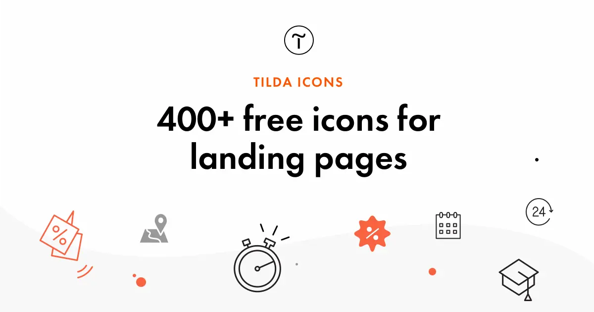 Tilda Icons web preview