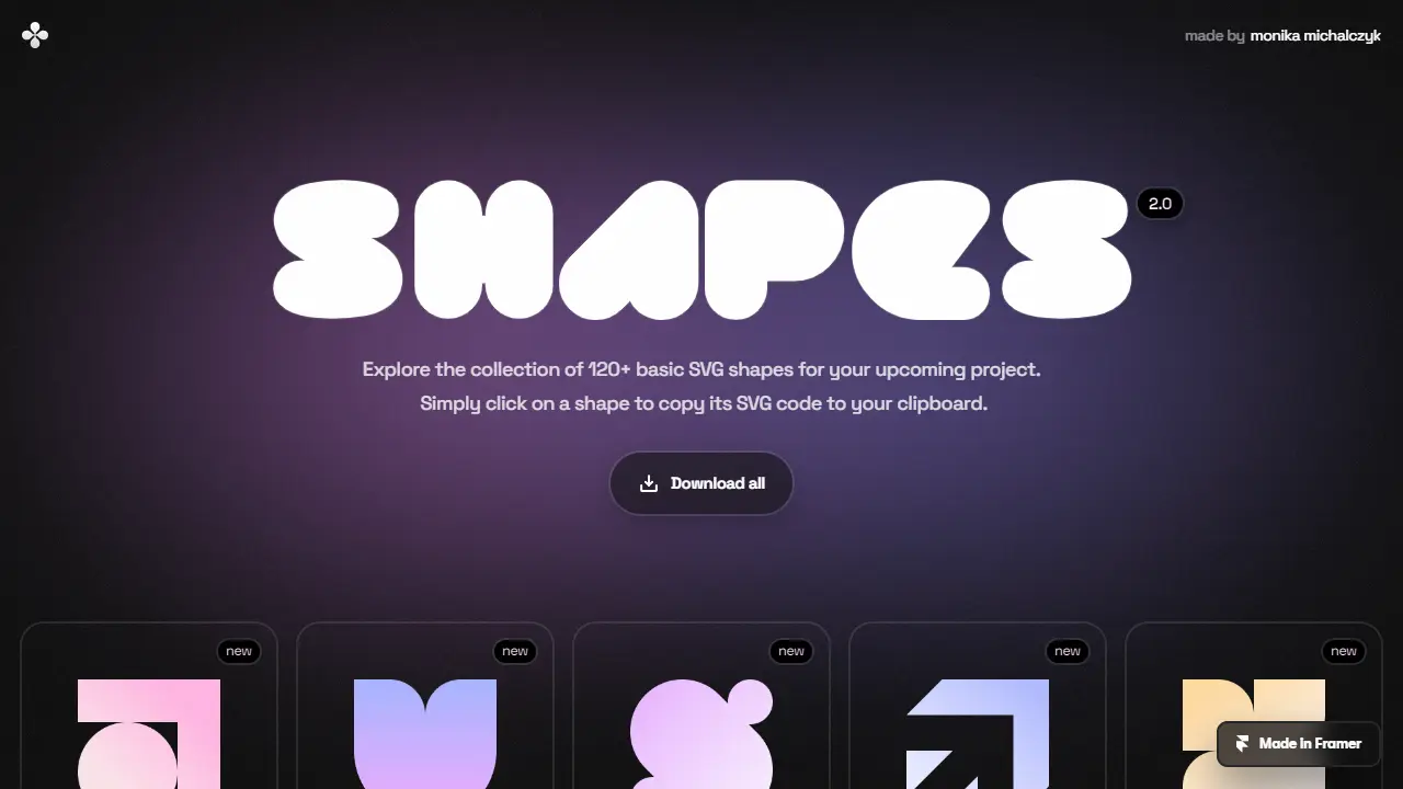 Shapes web preview
