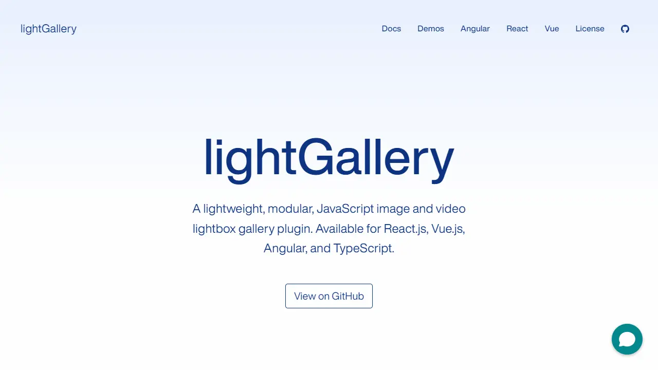 lightGallery web preview