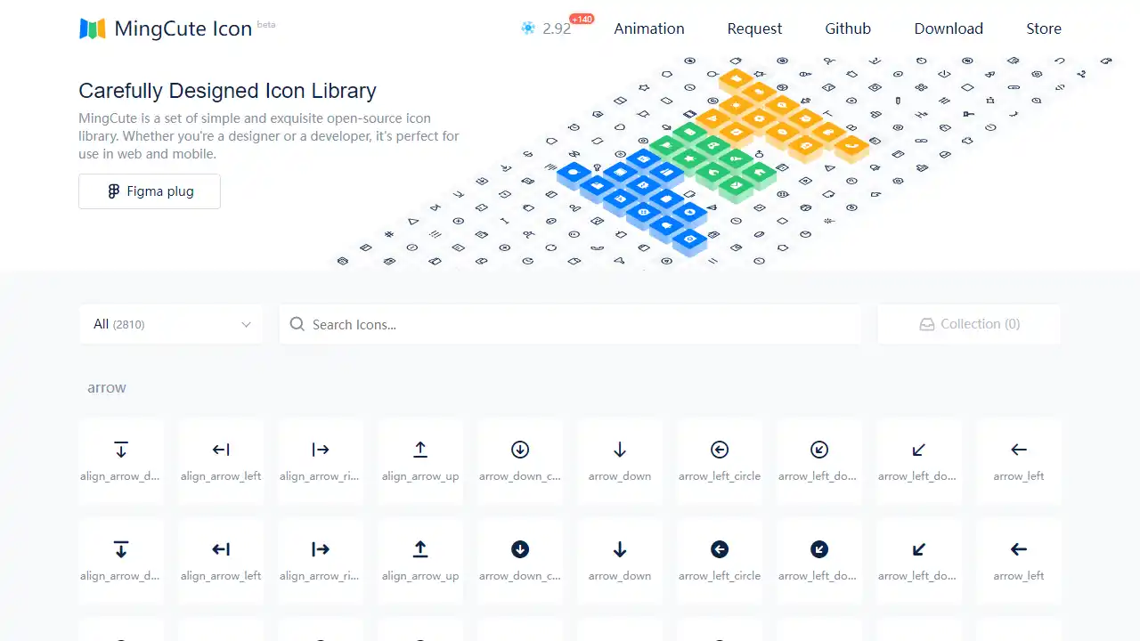MingCute Design web preview