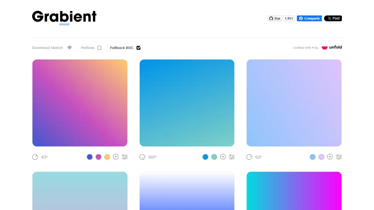Grabient web preview