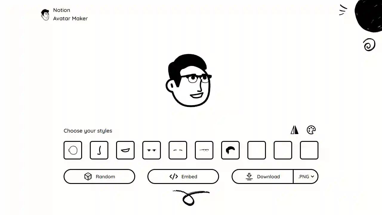 Notion Avatar Maker web preview