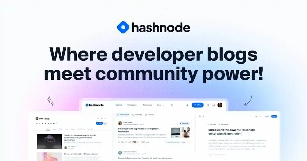 Hashnode web preview