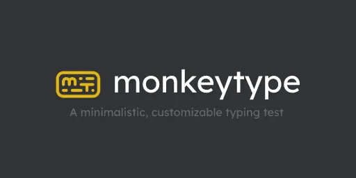Monkeytype web preview