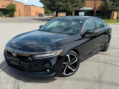 Presenting a 2022 Honda Accord Sport sedan, a prime offering for discerning dealers. With only 91,320 km on the odometer, this vehicle balances modern performance with reliability, making it an attractive option in the competitive midsize sedan market.

Priced at $22,500 CAD, this Accord represents excellent value, combining Honda's renowned engineering with a desirable trim level. Its sporty design and robust features appeal to a broad customer base, ensuring strong resale potential.

With its low mileage for the year and Honda's reputation for longevity, this Accord is poised to be a profitable addition to your inventory. Don't miss out on this opportunity to enhance your dealership's lineup.