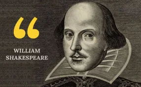 32 schöne Zitate von Shakespeare über Liebe