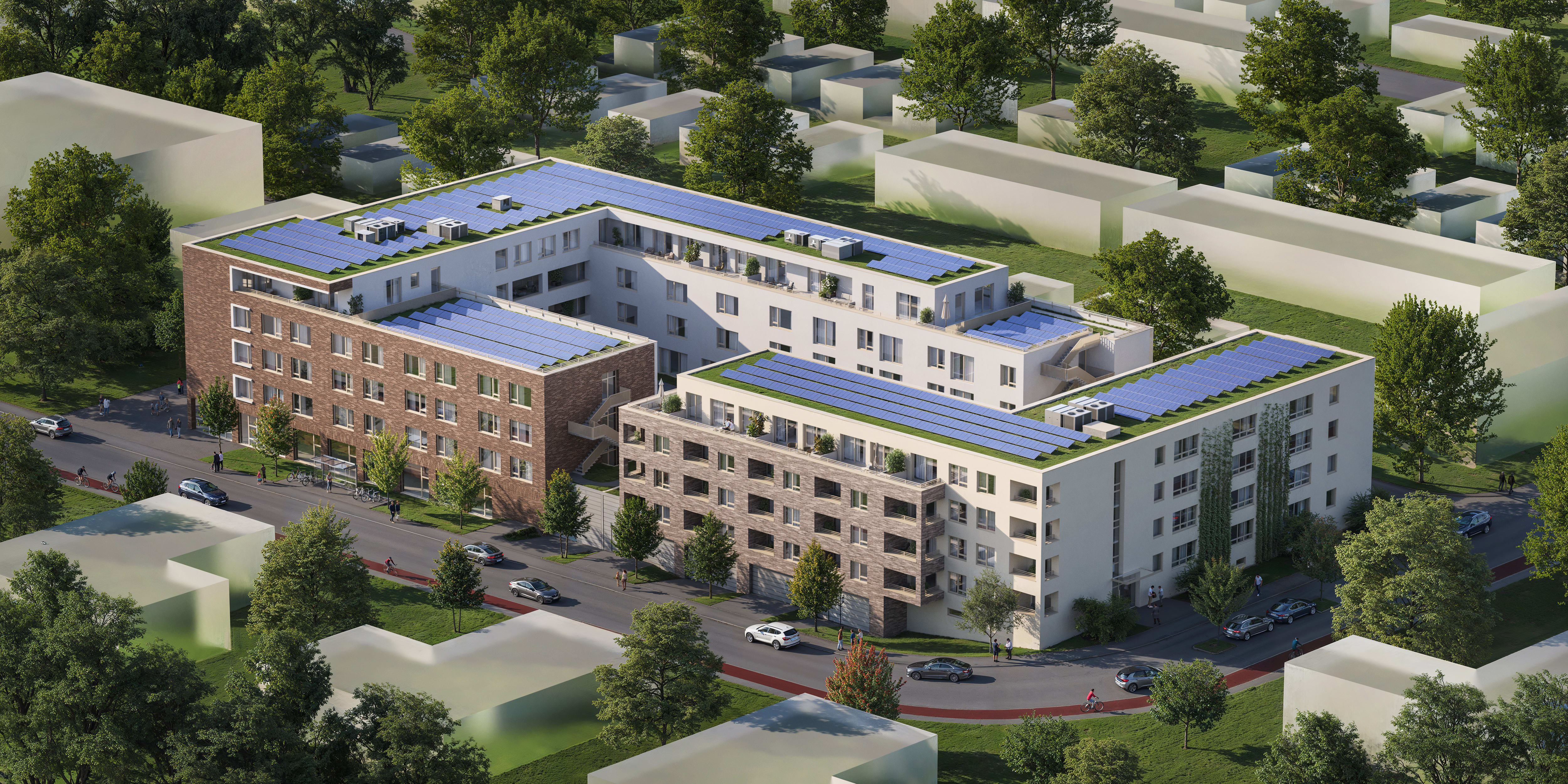 Mühlacker, Alte Ziegelei, GSW, 75 Betten + 31 AW + 39 SW | 025 Fliesen