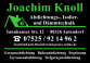 Joachim Knoll Flachdachabdichtung logo