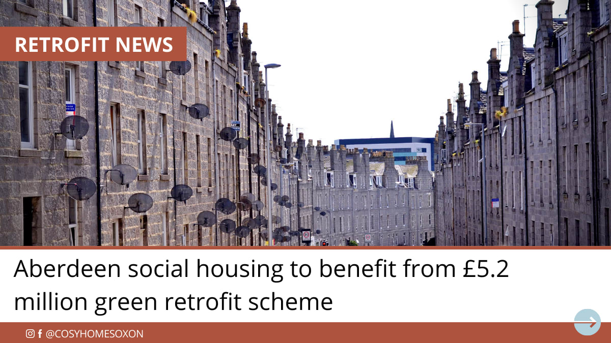 Aberdeen social housing to benefit from £5.2 million green retrofit