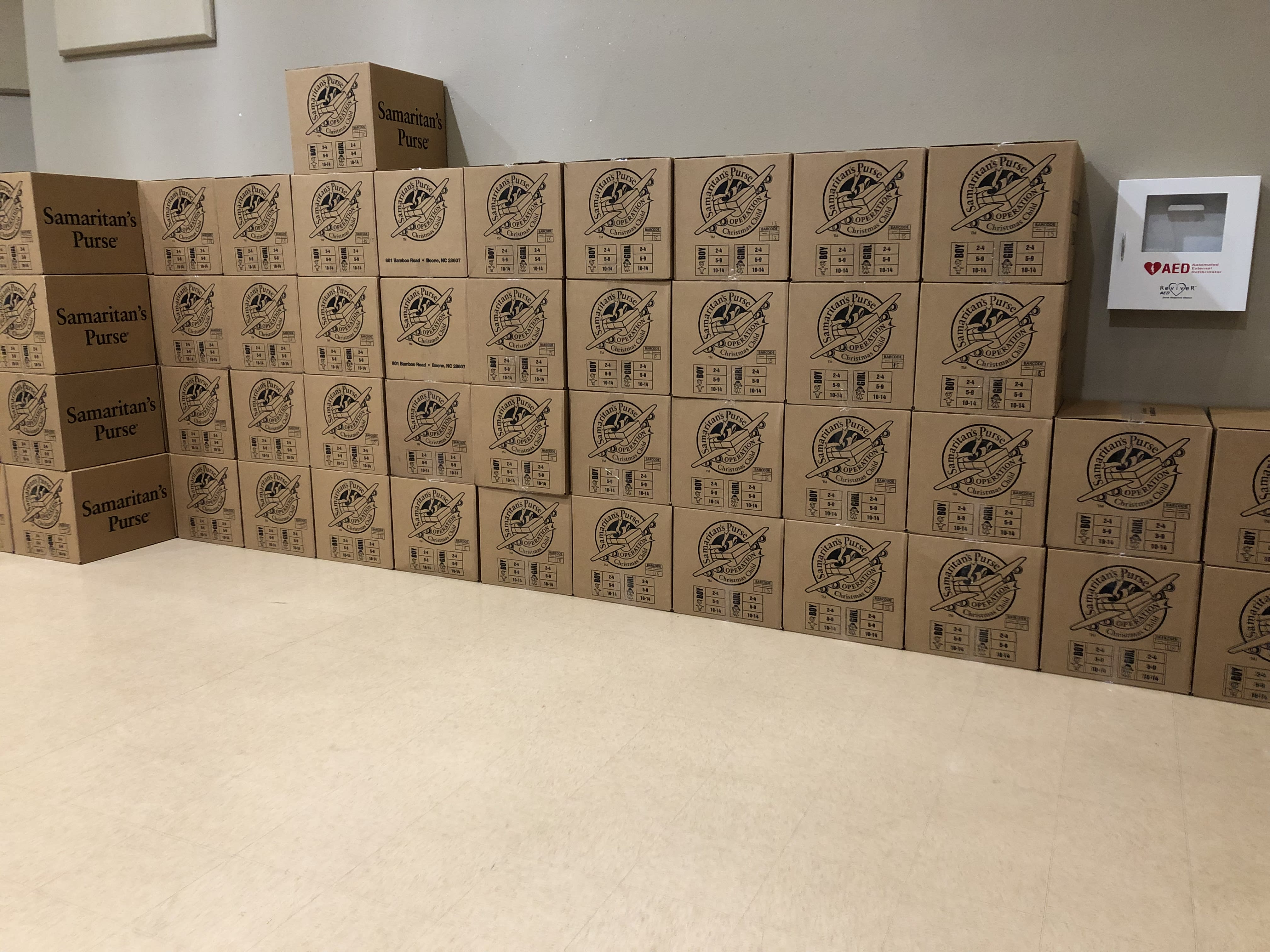 Operation Christmas Child Shoebox Ministry