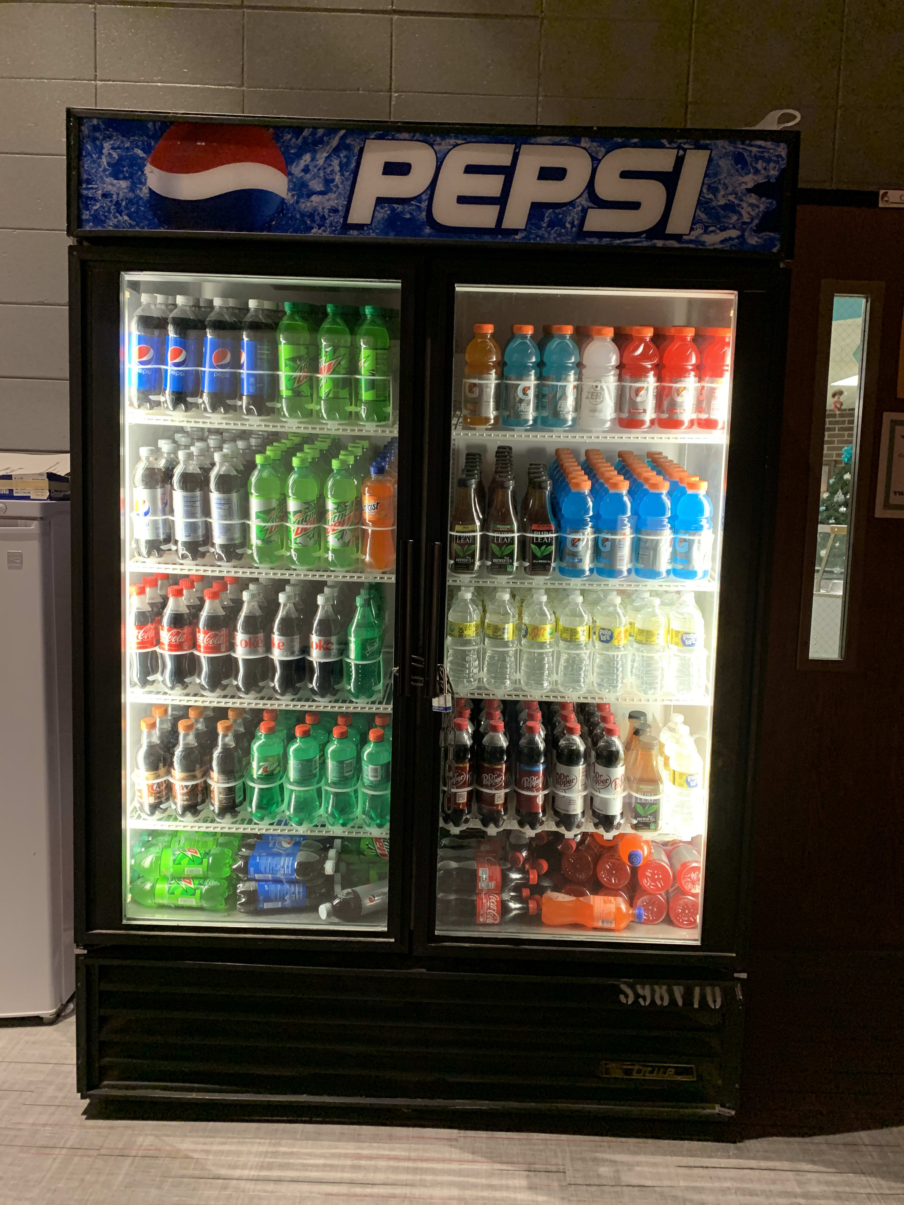 My husband and I were excited to be able to fill our concession cooler