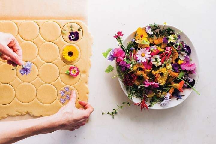 Bring Spring Inside With This Flower-Pressed Cookie Recipe (1).jpeg