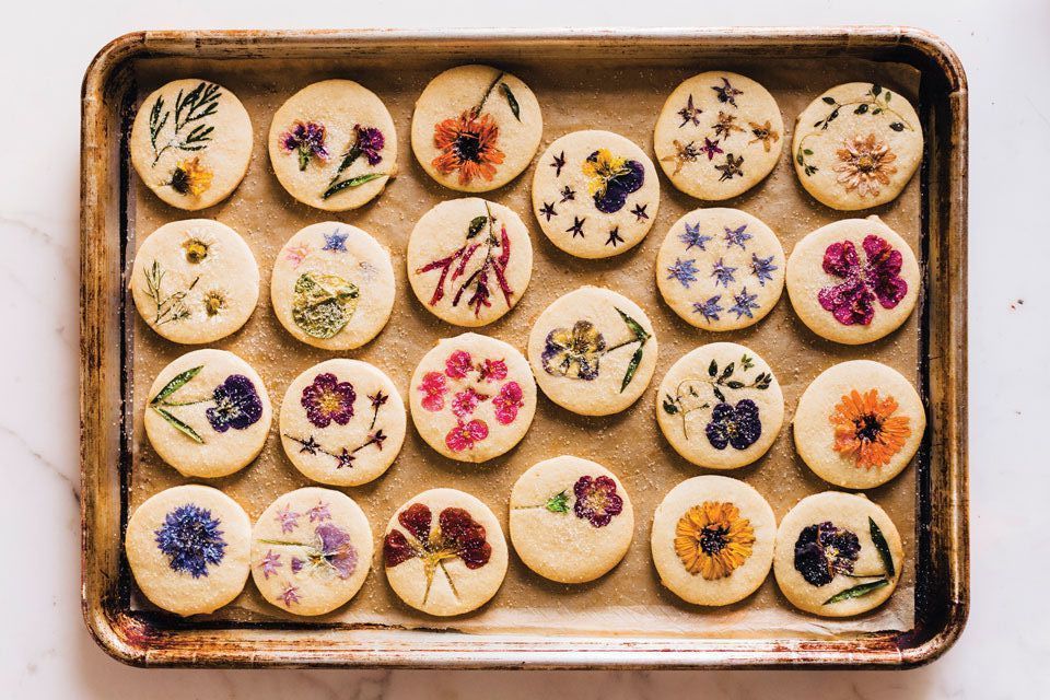 Bring Spring Inside With This Flower-Pressed Cookie Recipe.jpeg