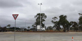 Airport roundabout fully opened to traffic