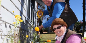 Free showerheads and mulch for water savings