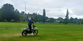 Damage to sporting fields