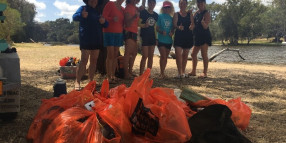 River Clean-up event