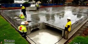 Villiers Street West Drainage Cell Installation